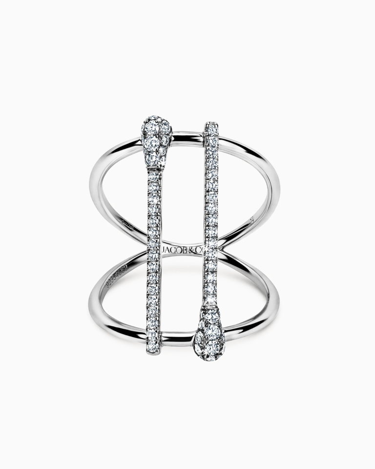 Кольцо Jacob&Co Match Collection Cuff Bangle 92354687