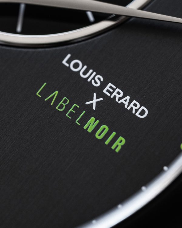 Le Régulateur Louis Erard x Label Noir