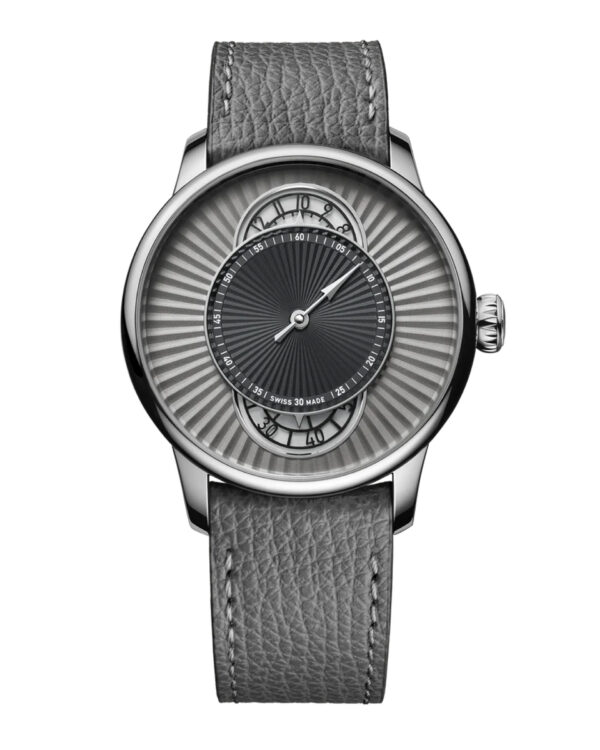 Часы Louis Erard Le Régulateur Esprit Flinqué Grey 85248AA62.BVA153, вид спереди